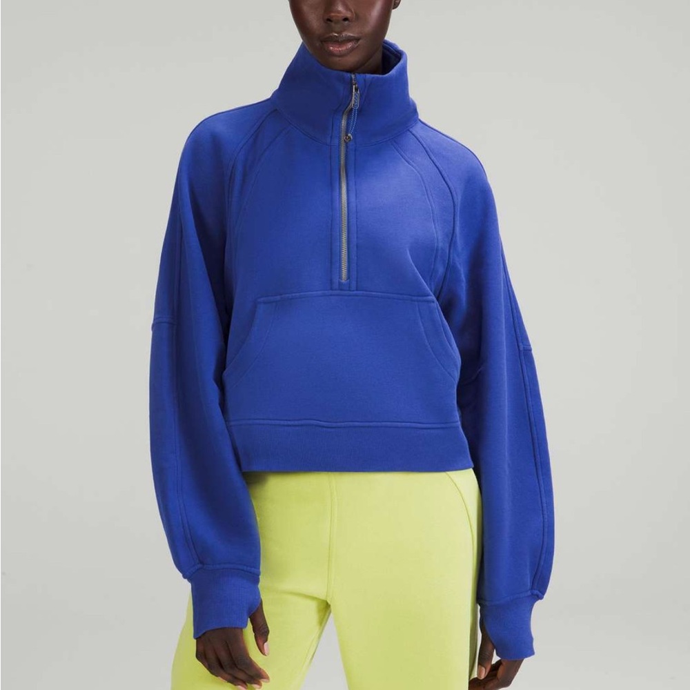 Lululemon Scuba Oversized Funnel Neck Half Zip